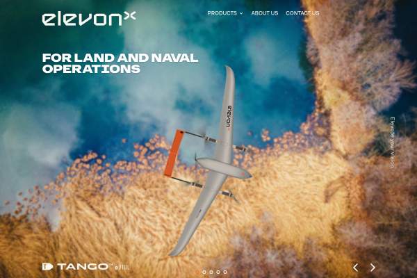 ElevonX website screenshot